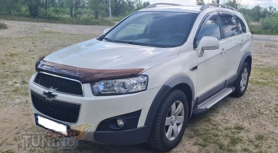 Боковые пороги на Шевроле Каптива
