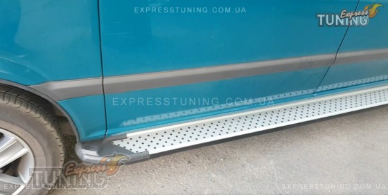 купить Пороги Mercedes Vito W639 стиль Almond серые