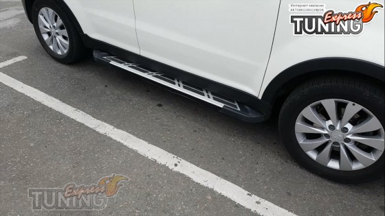 Подножки SsangYong Korando