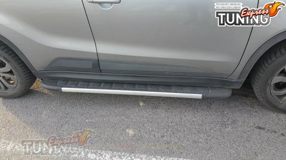 Подножки Suzuki Vitara 4 черные