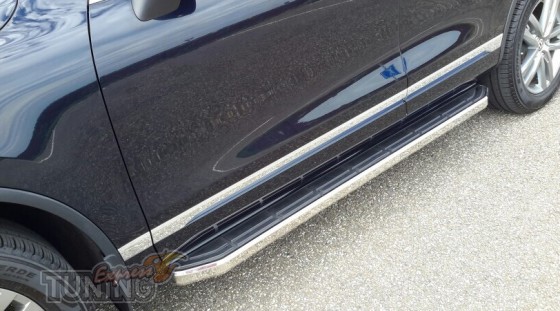 Оригинальные пороги Volkswagen Touareg 2 поколение