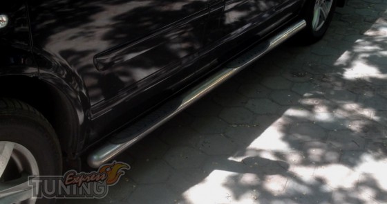 Пороги боковые Volkswagen Transporter T5 (модели 2004-2010 год)