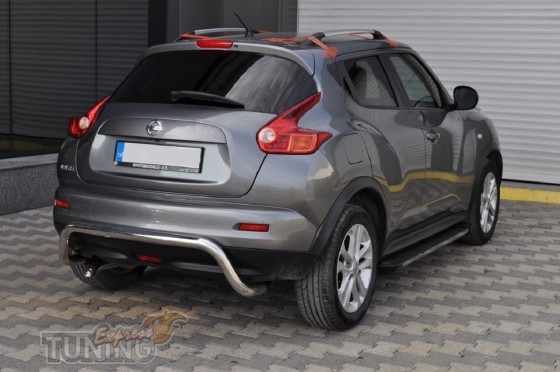 Защита заднего бампера Nissan Juke оригинал 