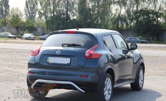 Оригинальная защита бампера Nissan Juke фото