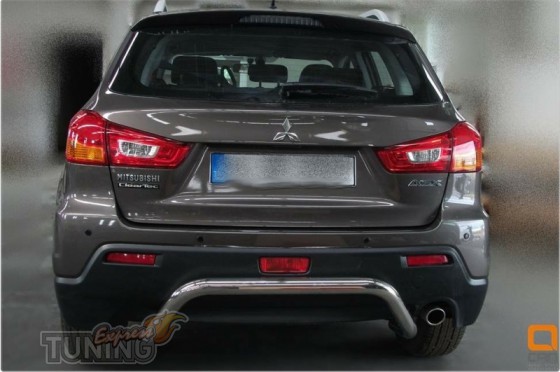 Защитная дуга заднего бампера Mitsubishi ASX оригинал фото