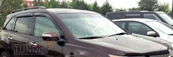 Ветровики Acura MDX 2 (дефлекторы окон Акура МДХ 2)