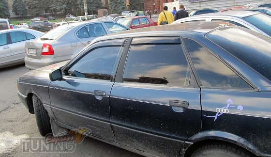 Ветровики Ауди 80 (дефлекторы окон Audi 80)