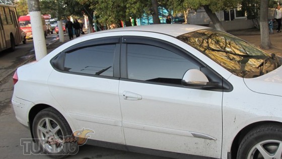 Ветровики Chery M11 (дефлекторы окон )