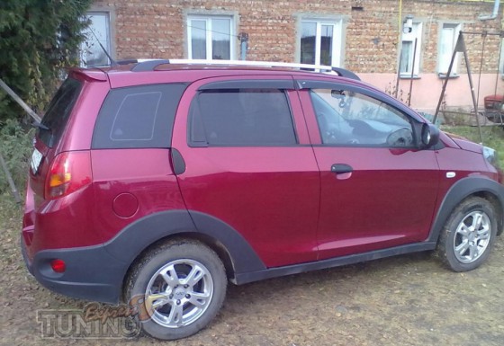 Ветровики Chery S18D (дефлекторы окон )