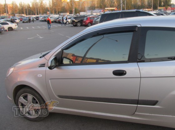 заказать Ветровики Шевроле Авео Т255 (дефлекторы окон Chevrolet 