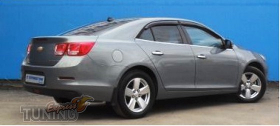 Ветровики Шевроле Малибу 8 (дефлекторы окон Chevrolet Malibu 8)