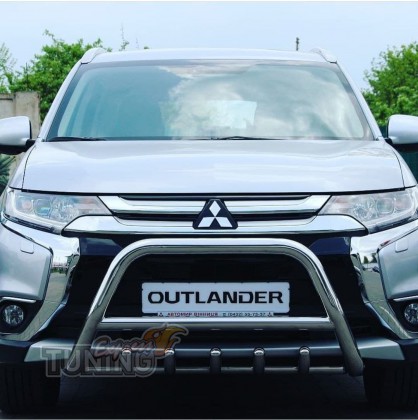 Кенгурятник Mitsubishi Outlander 3 фото