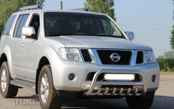 Оригинальный кенгурятник для Nissan Pathfinder R51