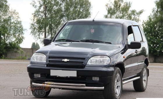 Дуга переднего бампера Chevrolet Niva оригинал