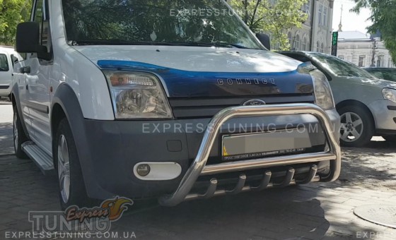 Кенгурятник Форд Коннект 1 (защита переднего бампера Ford Connec