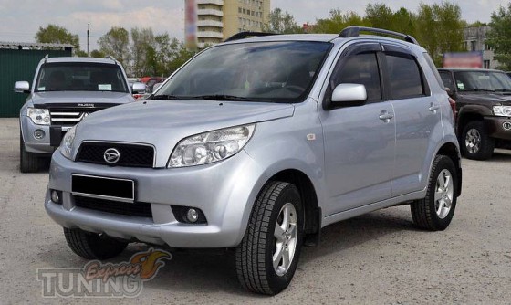 Ветровики Дайхатсу Териос 2 (дефлекторы окон Daihatsu Terios)