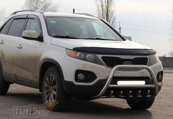 Кенгурятник Kia Sorento 2 (защита переднего бампера Киа Соренто 
