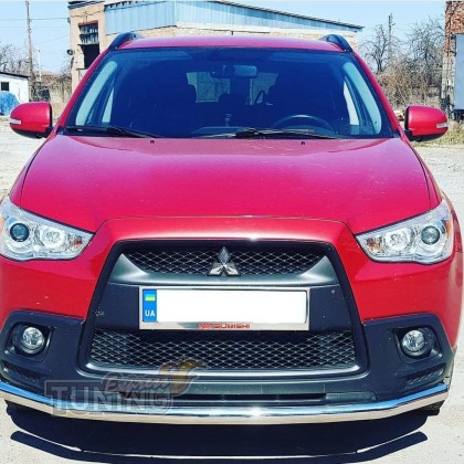 Защитная дуга переднего бампера Mitsubishi ASX 