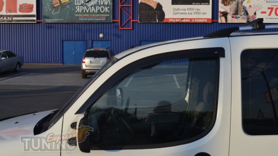 Ветровики Фиат Добло 1 (дефлекторы окон Fiat Doblo 1)
