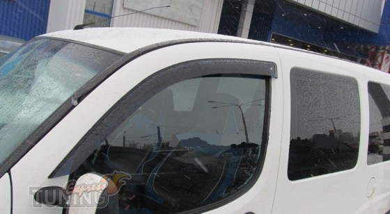 Ветровики Fiat Doblo 2 (дефлекторы окон )