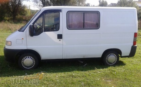 Ветровики Фиат Дукато 2 (дефлекторы окон Fiat Ducato 2)