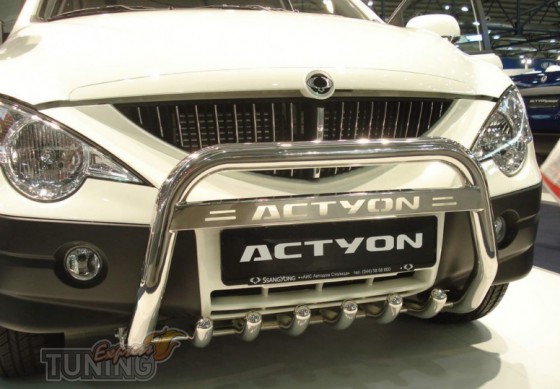 Кенгурятник Ssang Yong Actyon