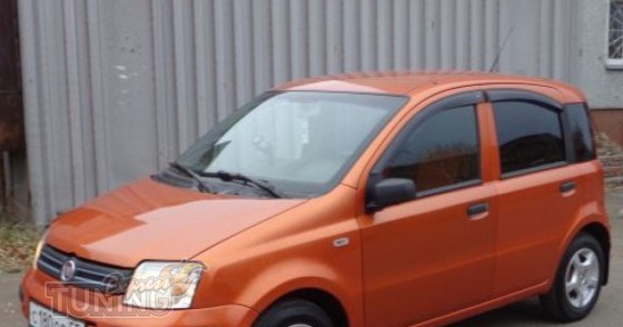 Ветровики Фиат Панда 2 (дефлекторы окон Fiat Panda 2)