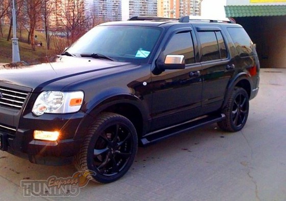 Ветровики Форд Эксплорер 4 (дефлекторы окон Ford Explorer 4)