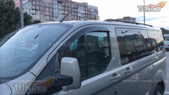 дефлекторы окон Ford Transit Custom