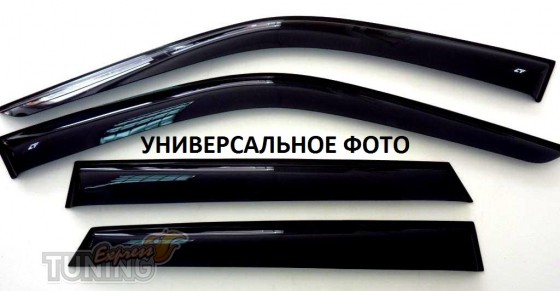 Ветровики Джили СК 2 (дефлекторы окон Geely CK 2)