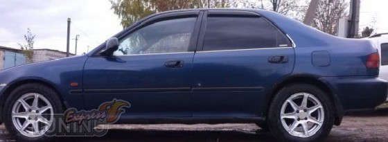 Ветровики Хонда Цивик 5 (дефлекторы окон Honda Civic 5)