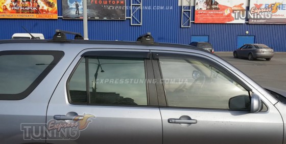 Ветровики Хонда СРВ 2 (дефлекторы окон Honda CR-V 2)