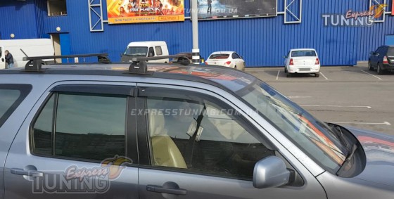 Ветровики на окна Хонда СРВ 2 (дефлекторы окон Honda CR-V 2)