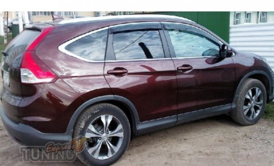 Ветровики Honda CR-V 4 (дефлекторы окон )
