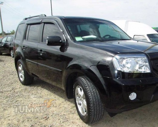 Ветровики Хонда Пилот 1 (дефлекторы окон Honda Pilot 1)