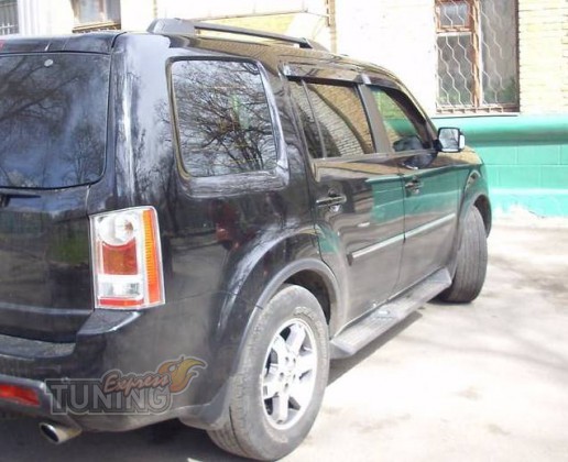 заказать Ветровики Honda Pilot 1 (дефлекторы окон )