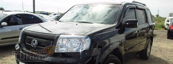 Ветровики для авто Honda Pilot 1 (дефлекторы окон )