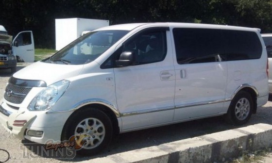 Ветровики Хендай Н1 2 (дефлекторы окон Hyundai H1 2)