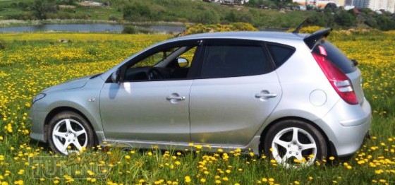 Ветровики Hyundai i30 FD (дефлекторы окон )