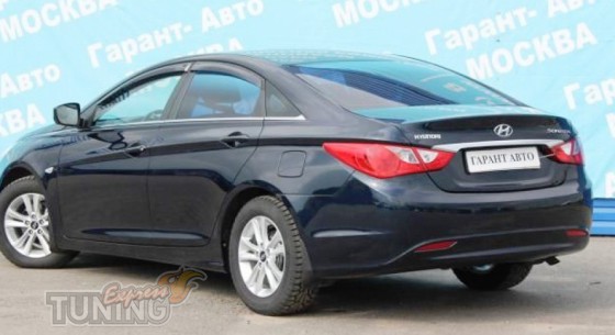 Ветровики Хендай Соната 6 YF (дефлекторы окон Hyundai Sonata 6 Y