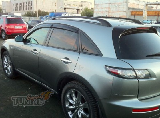 Ветровики Инфинити FX35 (дефлекторы окон Infiniti FX35)