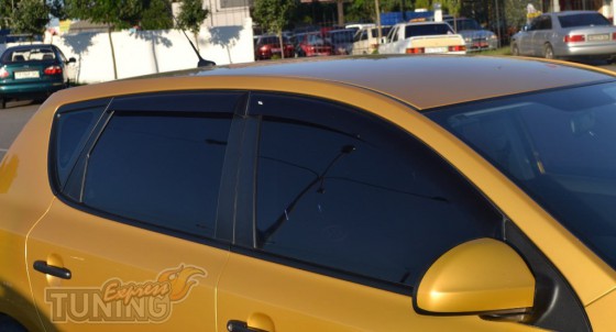 купить Ветровики Kia Ceed 1 Hb (дефлекторы окон Киа Сид 1 хэтчбе