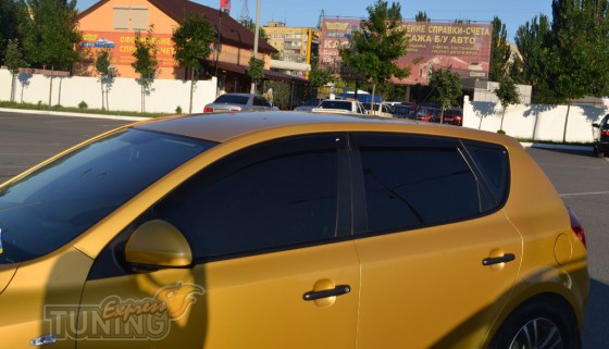 заказать Ветровики Kia Ceed 1 Hb (дефлекторы окон Киа Сид 1 хэтч