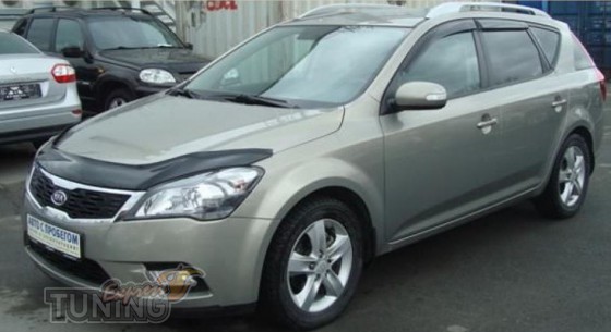 Ветровики Киа Сид 2 Вагон (дефлекторы окон Kia Ceed 2 sw)