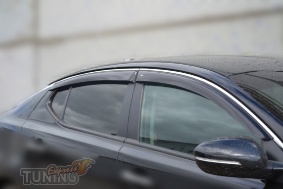 Ветровики Киа Оптима 3 (дефлекторы окон Kia Optima 3)