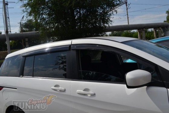 Ветровики Mazda 5 CR (дефлекторы окон )