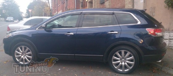 Ветровики Мазда СХ9 (дефлекторы окон Mazda CX9)