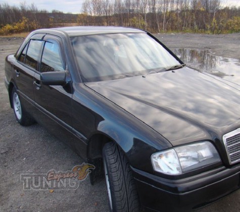 Ветровики Мерседес W202 (дефлекторы окон Mercedes С-Class W202)