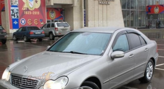 Ветровики Мерседес W203 (дефлекторы окон Mercedes С-Class W203)