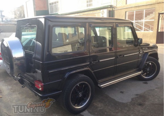 Ветровики Мерседес W463 (дефлекторы окон Mercedes G-Class W463)